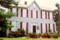 Pic of house boarded up